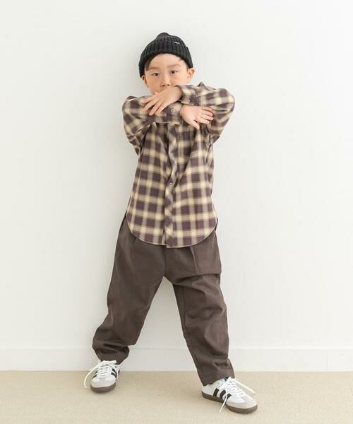 URBAN RESEARCH DOORS / アーバンリサーチ ドアーズ パンツ | コットンタックイージーパンツ(KIDS) | 詳細3