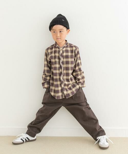 URBAN RESEARCH DOORS / アーバンリサーチ ドアーズ パンツ | コットンタックイージーパンツ(KIDS) | 詳細4