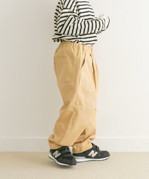 URBAN RESEARCH DOORS / アーバンリサーチ ドアーズ パンツ | コットンタックイージーパンツ(KIDS) | 詳細24