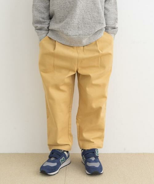 URBAN RESEARCH DOORS/アーバンリサーチ ドアーズ コットンタックイージーパンツ(KIDS) ベージュ 105