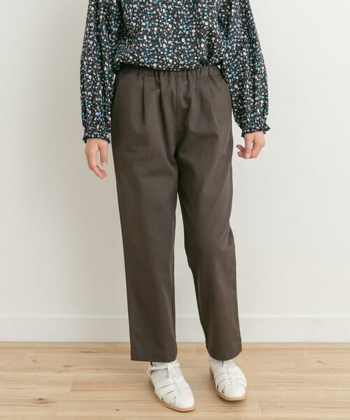 URBAN RESEARCH DOORS / アーバンリサーチ ドアーズ パンツ | コットンタックイージーパンツ(KIDS) | 詳細1