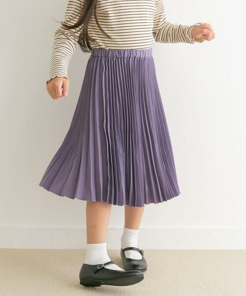 URBAN RESEARCH DOORS / アーバンリサーチ ドアーズ パンツ | ランダムプリーツスカート(KIDS) | 詳細1