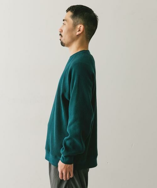 URBAN RESEARCH DOORS / アーバンリサーチ ドアーズ Tシャツ | 『UR TECH』ワッフルロングスリーブTシャツ | 詳細10