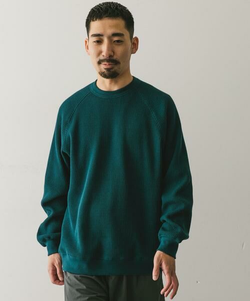 URBAN RESEARCH DOORS / アーバンリサーチ ドアーズ Tシャツ | 『UR TECH』ワッフルロングスリーブTシャツ | 詳細5