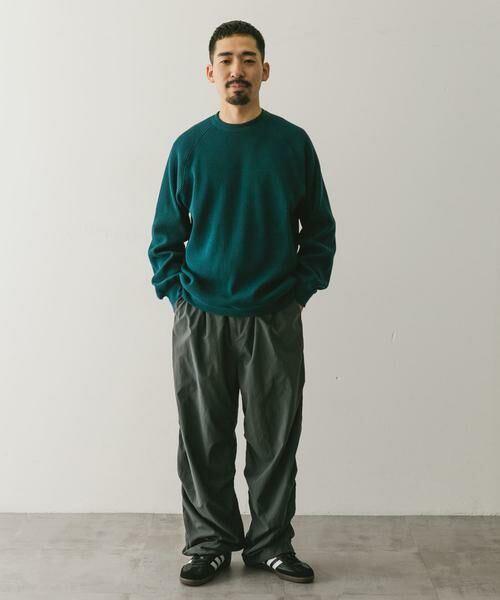 URBAN RESEARCH DOORS / アーバンリサーチ ドアーズ Tシャツ | 『UR TECH』ワッフルロングスリーブTシャツ | 詳細7