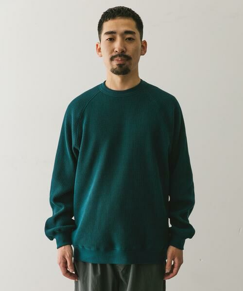 URBAN RESEARCH DOORS / アーバンリサーチ ドアーズ Tシャツ | 『UR TECH』ワッフルロングスリーブTシャツ | 詳細9