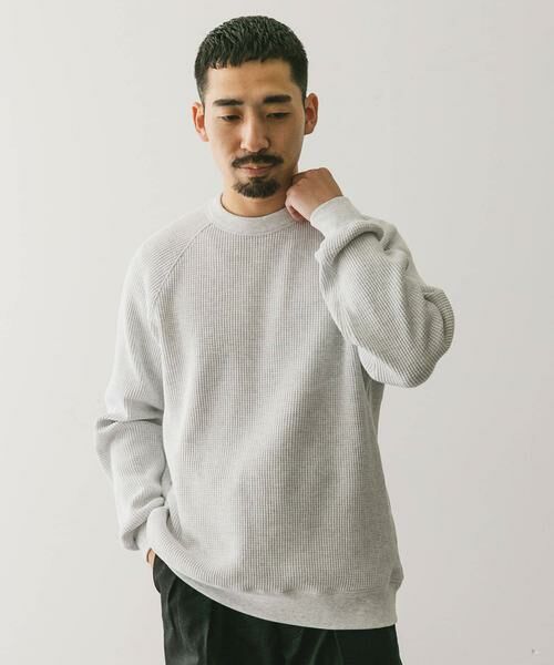 URBAN RESEARCH DOORS / アーバンリサーチ ドアーズ Tシャツ | 『UR TECH』ワッフルロングスリーブTシャツ | 詳細19