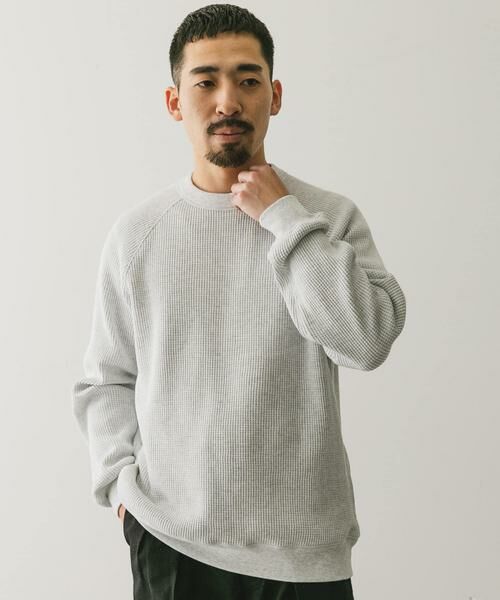 URBAN RESEARCH DOORS / アーバンリサーチ ドアーズ Tシャツ | 『UR TECH』ワッフルロングスリーブTシャツ | 詳細20