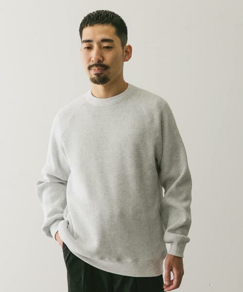 URBAN RESEARCH DOORS / アーバンリサーチ ドアーズ Tシャツ | 『UR TECH』ワッフルロングスリーブTシャツ | 詳細21