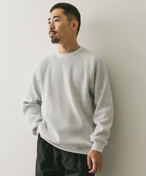 URBAN RESEARCH DOORS / アーバンリサーチ ドアーズ Tシャツ | 『UR TECH』ワッフルロングスリーブTシャツ | 詳細23