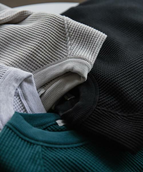 URBAN RESEARCH DOORS / アーバンリサーチ ドアーズ Tシャツ | 『UR TECH』ワッフルロングスリーブTシャツ | 詳細27