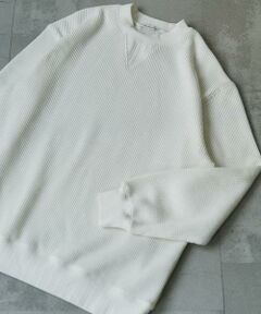 URBAN RESEARCH DOORS / アーバンリサーチ ドアーズ Tシャツ | 『XLサイズ/WEB限定』『UR TECH』裏起毛ワッフルロングスリーブTシャツ