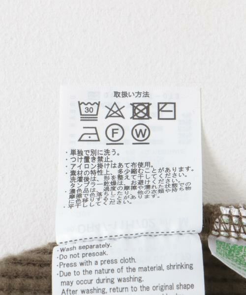 URBAN RESEARCH DOORS / アーバンリサーチ ドアーズ Tシャツ | 『XLサイズ/WEB限定』『UR TECH』裏起毛ワッフルロングスリーブTシャツ | 詳細17