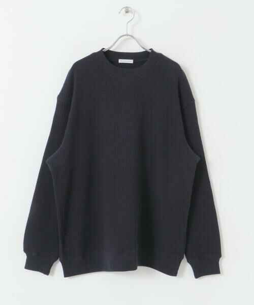 URBAN RESEARCH DOORS / アーバンリサーチ ドアーズ Tシャツ | 『XLサイズ/WEB限定』『UR TECH』裏起毛ワッフルロングスリーブTシャツ | 詳細30