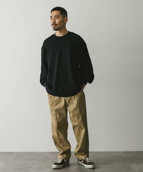 URBAN RESEARCH DOORS / アーバンリサーチ ドアーズ Tシャツ | 『XLサイズ/WEB限定』『UR TECH』裏起毛ワッフルロングスリーブTシャツ | 詳細25