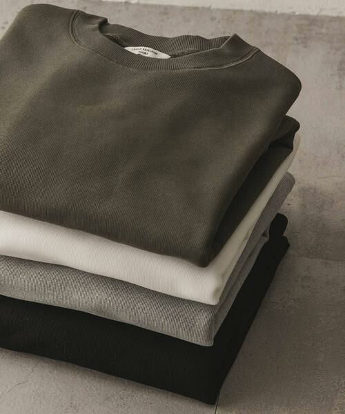 URBAN RESEARCH DOORS / アーバンリサーチ ドアーズ Tシャツ | 『XLサイズ/WEB限定』ワッフルフリース クルーネック プルオーバー | 詳細1