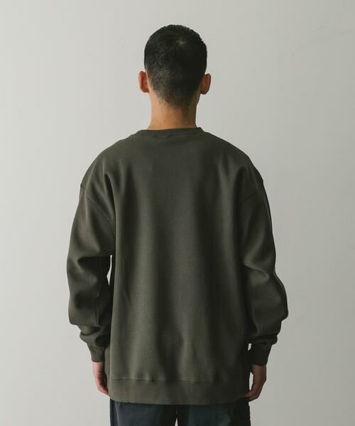 URBAN RESEARCH DOORS / アーバンリサーチ ドアーズ Tシャツ | 『XLサイズ/WEB限定』ワッフルフリース クルーネック プルオーバー | 詳細11