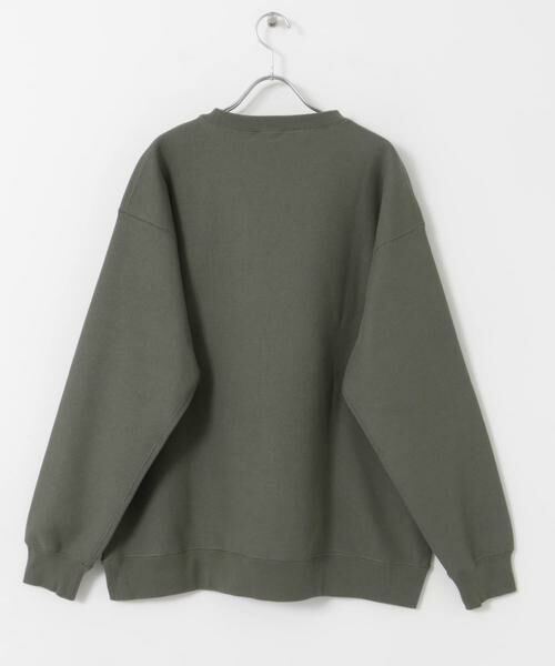 URBAN RESEARCH DOORS / アーバンリサーチ ドアーズ Tシャツ | 『XLサイズ/WEB限定』ワッフルフリース クルーネック プルオーバー | 詳細13