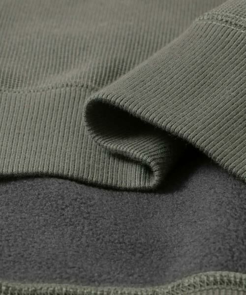 URBAN RESEARCH DOORS / アーバンリサーチ ドアーズ Tシャツ | 『XLサイズ/WEB限定』ワッフルフリース クルーネック プルオーバー | 詳細14