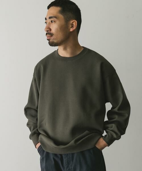 URBAN RESEARCH DOORS / アーバンリサーチ ドアーズ Tシャツ | 『XLサイズ/WEB限定』ワッフルフリース クルーネック プルオーバー | 詳細4