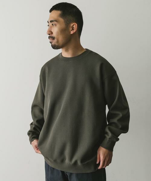 URBAN RESEARCH DOORS / アーバンリサーチ ドアーズ Tシャツ | 『XLサイズ/WEB限定』ワッフルフリース クルーネック プルオーバー | 詳細5