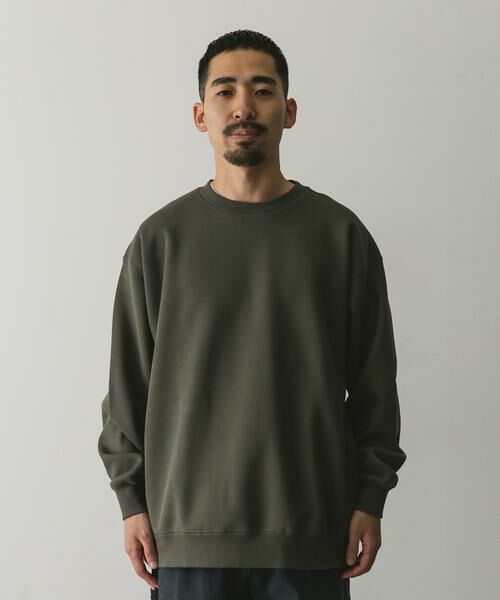 URBAN RESEARCH DOORS / アーバンリサーチ ドアーズ Tシャツ | 『XLサイズ/WEB限定』ワッフルフリース クルーネック プルオーバー | 詳細9