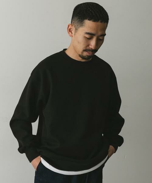 URBAN RESEARCH DOORS / アーバンリサーチ ドアーズ Tシャツ | 『XLサイズ/WEB限定』ワッフルフリース クルーネック プルオーバー | 詳細25