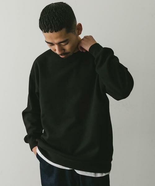 URBAN RESEARCH DOORS / アーバンリサーチ ドアーズ Tシャツ | 『XLサイズ/WEB限定』ワッフルフリース クルーネック プルオーバー | 詳細27