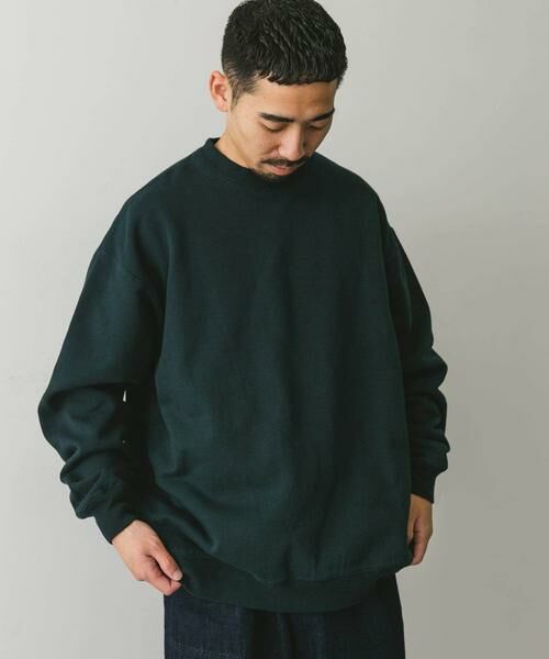 URBAN RESEARCH DOORS / アーバンリサーチ ドアーズ スウェット | 『XLサイズ/WEB限定』裏起毛クルーネックスウェット | 詳細1