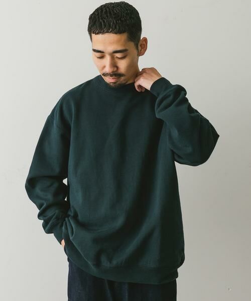 URBAN RESEARCH DOORS / アーバンリサーチ ドアーズ スウェット | 『XLサイズ/WEB限定』裏起毛クルーネックスウェット | 詳細3