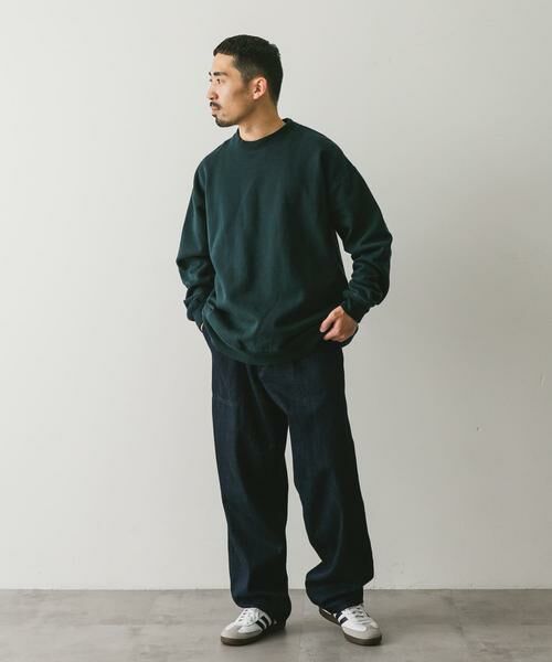 URBAN RESEARCH DOORS / アーバンリサーチ ドアーズ スウェット | 『XLサイズ/WEB限定』裏起毛クルーネックスウェット | 詳細6