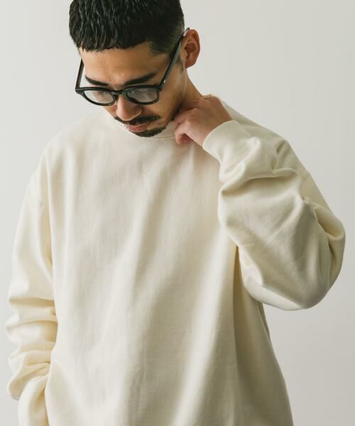 URBAN RESEARCH DOORS / アーバンリサーチ ドアーズ スウェット | 『XLサイズ/WEB限定』裏起毛クルーネックスウェット | 詳細13