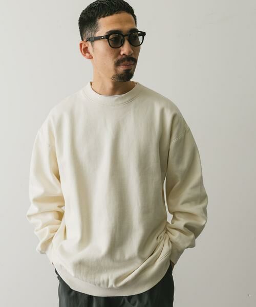 URBAN RESEARCH DOORS / アーバンリサーチ ドアーズ スウェット | 『XLサイズ/WEB限定』裏起毛クルーネックスウェット | 詳細14