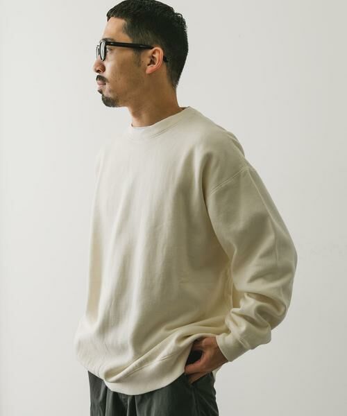 URBAN RESEARCH DOORS / アーバンリサーチ ドアーズ スウェット | 『XLサイズ/WEB限定』裏起毛クルーネックスウェット | 詳細16