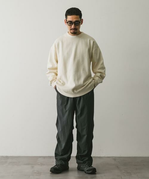 URBAN RESEARCH DOORS / アーバンリサーチ ドアーズ スウェット | 『XLサイズ/WEB限定』裏起毛クルーネックスウェット | 詳細17