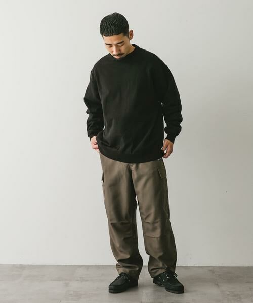 URBAN RESEARCH DOORS / アーバンリサーチ ドアーズ スウェット | 『XLサイズ/WEB限定』裏起毛クルーネックスウェット | 詳細29