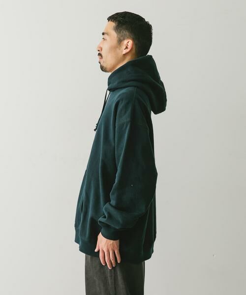 URBAN RESEARCH DOORS / アーバンリサーチ ドアーズ スウェット | 『XLサイズ/WEB限定』裏起毛プルオーバーフーディー | 詳細10