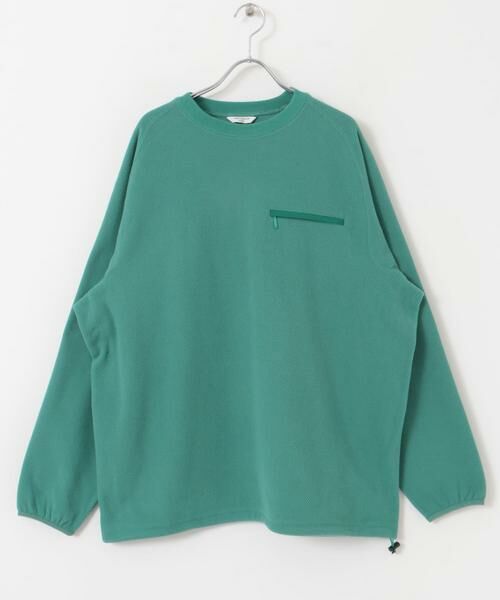 URBAN RESEARCH DOORS / アーバンリサーチ ドアーズ Tシャツ | 『UR TECH』ピケフリース プルオーバー | 詳細11