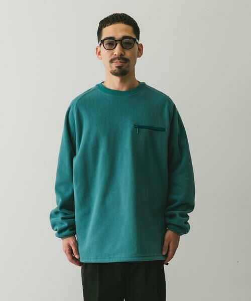 URBAN RESEARCH DOORS / アーバンリサーチ ドアーズ Tシャツ | 『UR TECH』ピケフリース プルオーバー | 詳細8