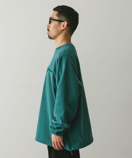 URBAN RESEARCH DOORS / アーバンリサーチ ドアーズ Tシャツ | 『UR TECH』ピケフリース プルオーバー | 詳細9