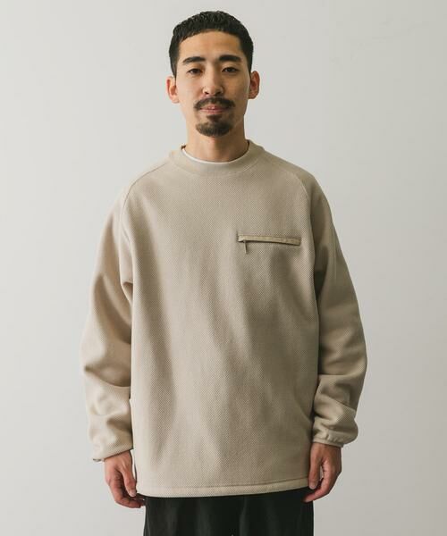 URBAN RESEARCH DOORS / アーバンリサーチ ドアーズ Tシャツ | 『UR TECH』ピケフリース プルオーバー | 詳細24