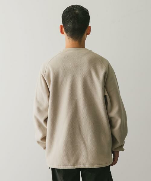 URBAN RESEARCH DOORS / アーバンリサーチ ドアーズ Tシャツ | 『UR TECH』ピケフリース プルオーバー | 詳細26