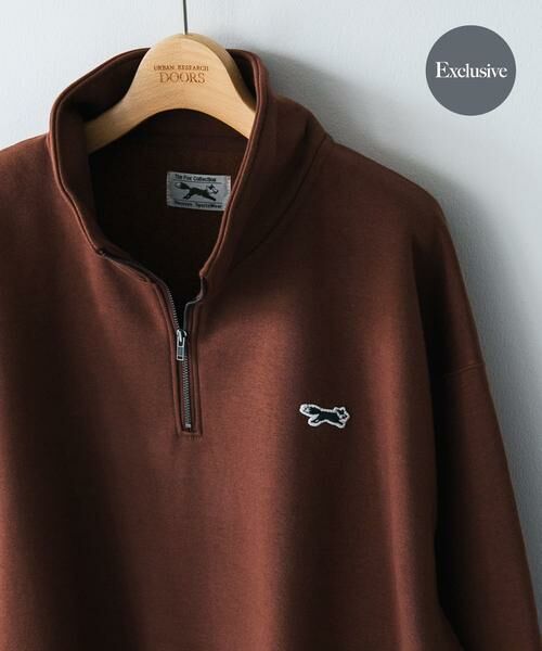 URBAN RESEARCH DOORS/アーバンリサーチ ドアーズ 『XLサイズ/WEB限定』『別注』PENNEYS×DOORS THE FOX ハーフジップスウェット オレンジ L URBAN RESEARCH DOORS/アーバンリサーチ ドアーズ 『XLサイズ/WEB限定』『別注』PENNEYS×DOORS THE FOX ハーフジップスウェット オレンジ L