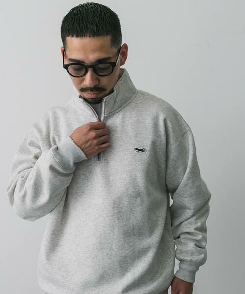 URBAN RESEARCH DOORS / アーバンリサーチ ドアーズ スウェット | 『XLサイズ/WEB限定』『別注』PENNEYS×DOORS　THE FOX ハーフジップスウェット | 詳細29