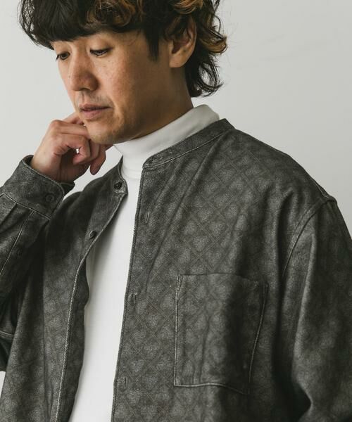 URBAN RESEARCH DOORS / アーバンリサーチ ドアーズ Tシャツ | 『UR TECH』裏起毛タートルネック ロンTシャツ | 詳細3