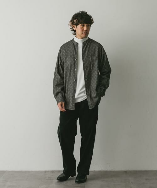 URBAN RESEARCH DOORS / アーバンリサーチ ドアーズ Tシャツ | 『UR TECH』裏起毛タートルネック ロンTシャツ | 詳細5