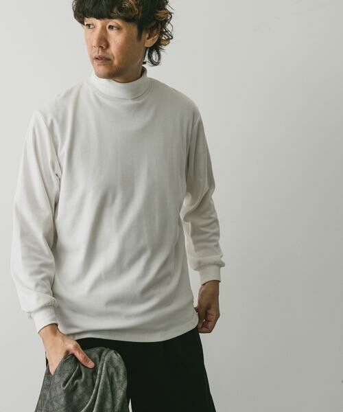 URBAN RESEARCH DOORS / アーバンリサーチ ドアーズ Tシャツ | 『UR TECH』裏起毛タートルネック ロンTシャツ | 詳細8
