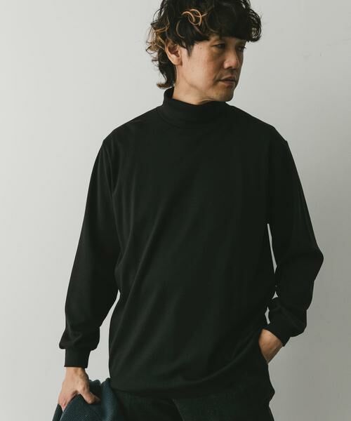 URBAN RESEARCH DOORS / アーバンリサーチ ドアーズ Tシャツ | 『UR TECH』裏起毛タートルネック ロンTシャツ | 詳細20