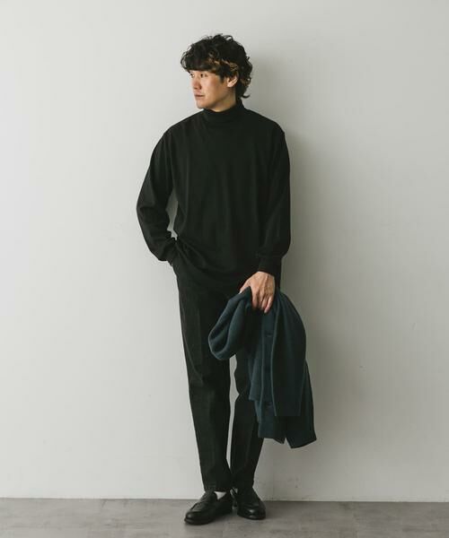 URBAN RESEARCH DOORS / アーバンリサーチ ドアーズ Tシャツ | 『UR TECH』裏起毛タートルネック ロンTシャツ | 詳細24