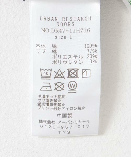 URBAN RESEARCH DOORS / アーバンリサーチ ドアーズ スウェット | 『別注』NBA×DOORS　プリントスウェット | 詳細30